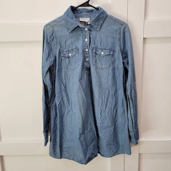 Maternity Jean shirt/dress - Picture 1 of 2